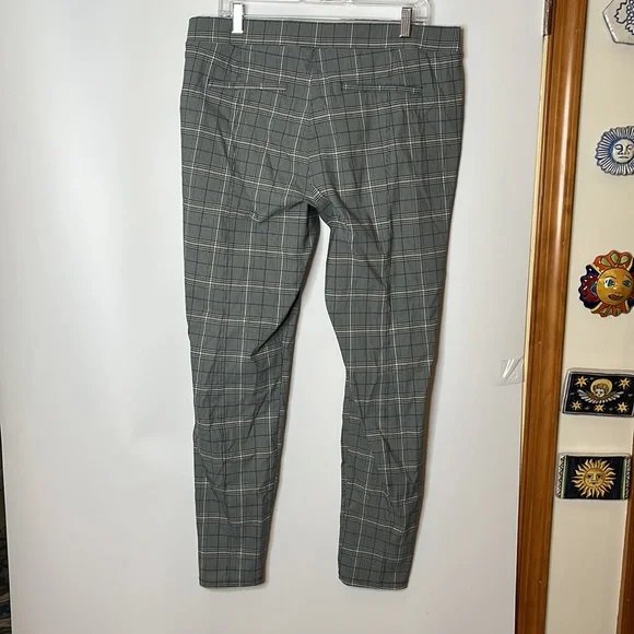 Simple Vera Wang Women Black White Checkered Stretch Pants XXL 2XLARGE PLUS SIZE - Picture 5 of 9